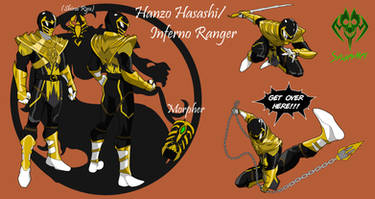 Hanzo Hasashi-Inferno Ranger