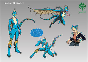 Astrid/Stormfly - Symbiote