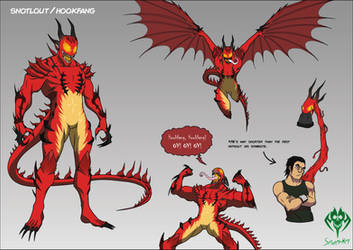 Snotlout/Hookfang - Symbiote