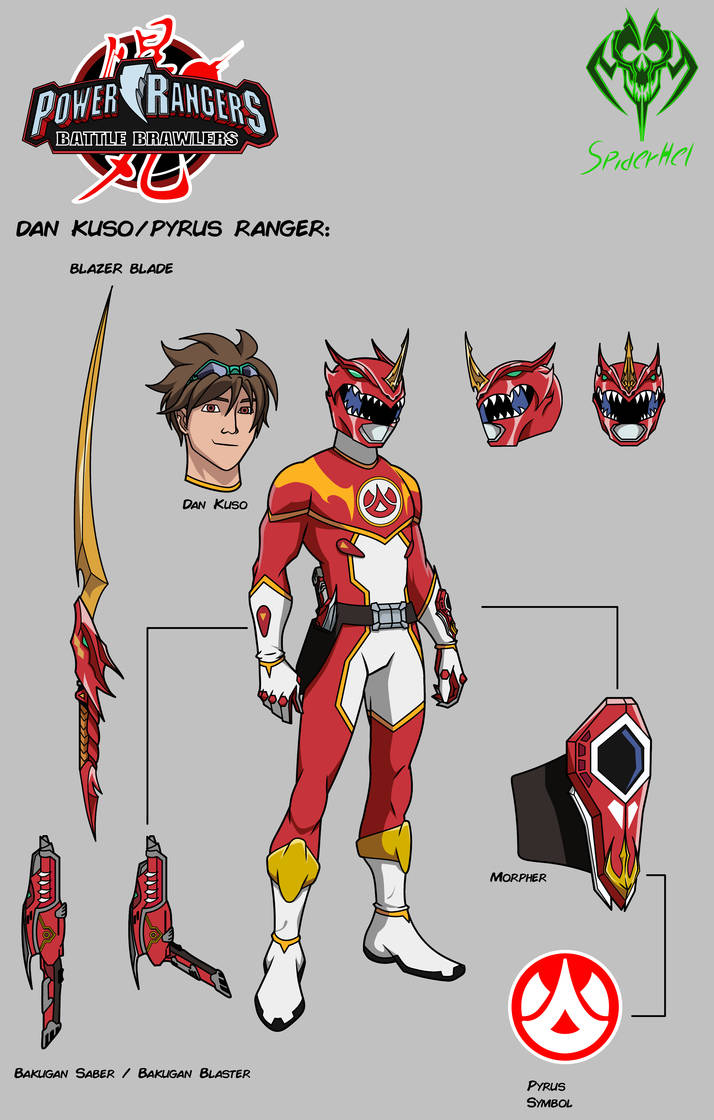 Dan Kuso-Pyrus Ranger Concept Art by SpiderHel on DeviantArt