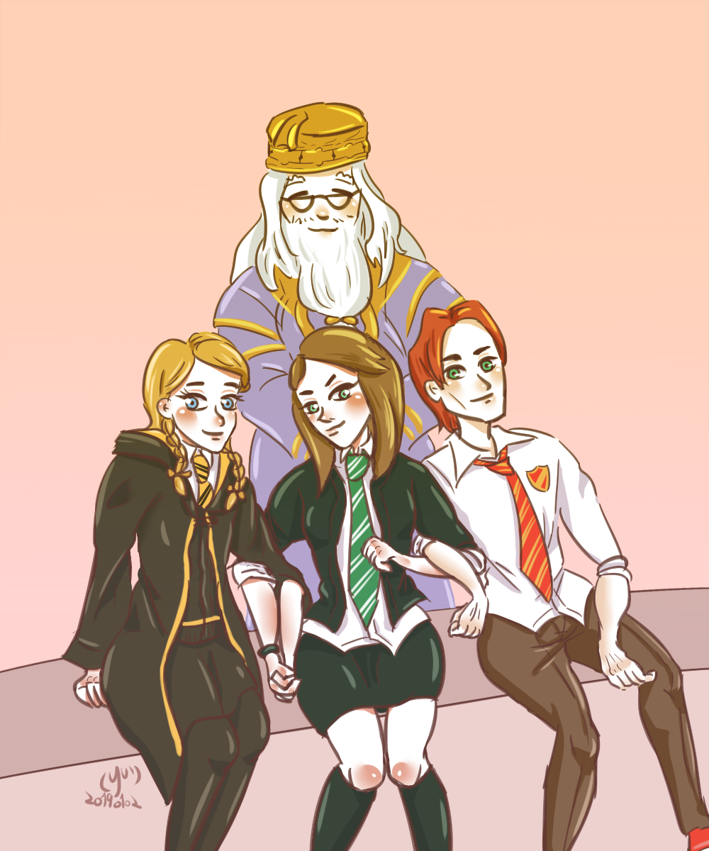 Hogwarts Mystery - Lizzie and the Gryffindors by NickyW093 on DeviantArt