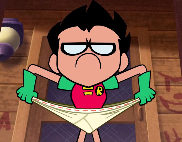 Robin Pulling Ritual Robin Pulling his Underwear by shambr on DeviantArt