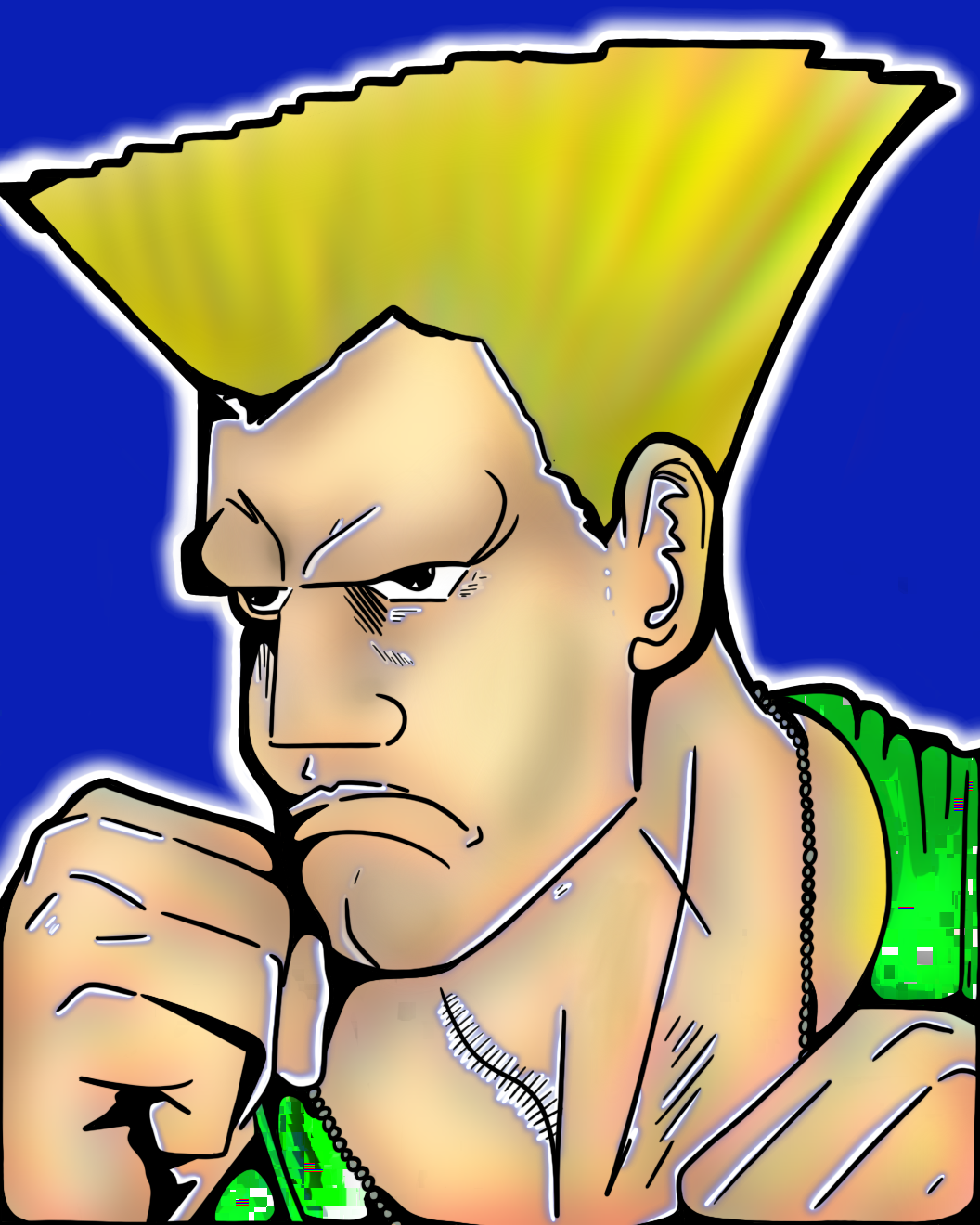 Guile (Street Fighter V) Render by DENDEROTTO on DeviantArt