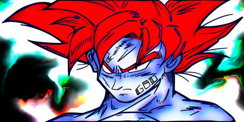 Unlimited God Goku by zaidreyes22011