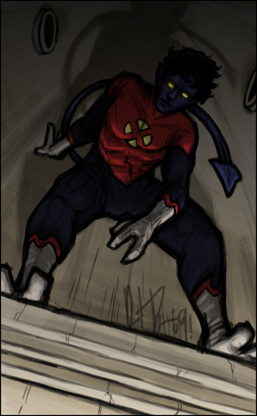 Paint-Sketch Nightcrawler