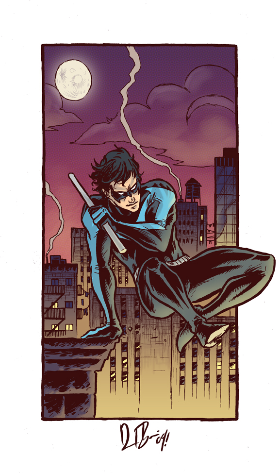 Nightwing on the Prowl...