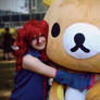 Kasane Teto and Rilakkuma