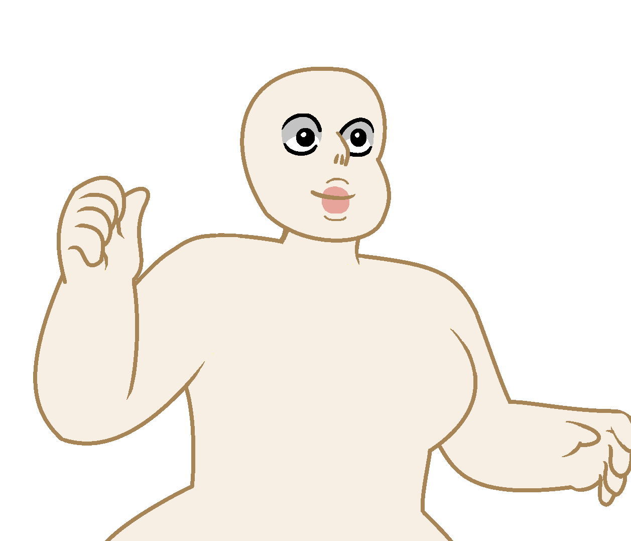 Rose Quartz base by kierena on DeviantArt