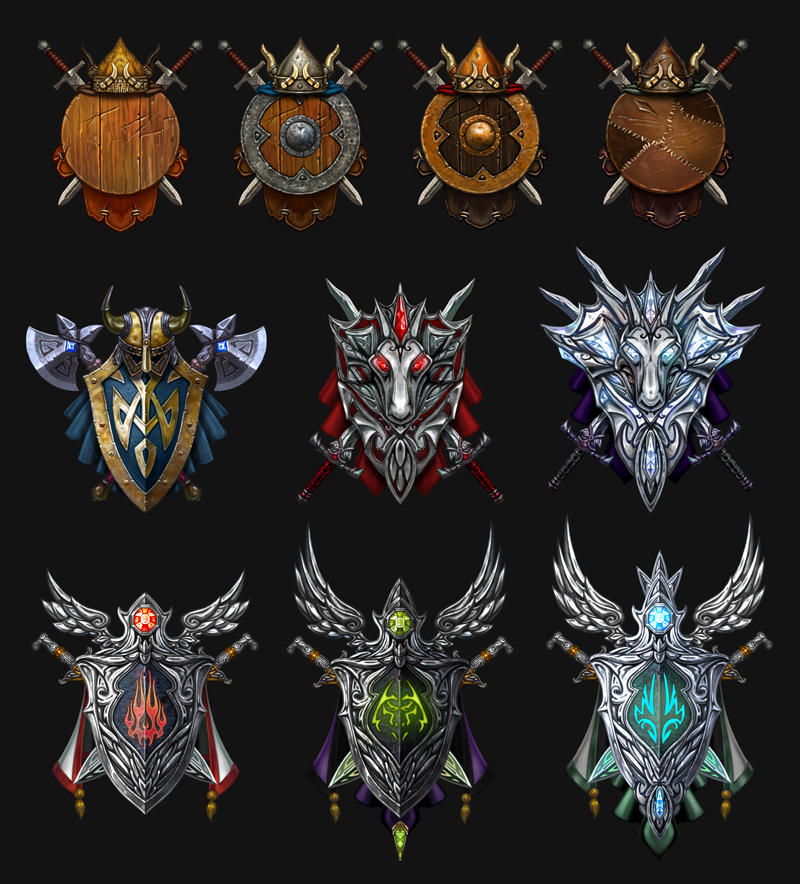 Crest Rune Crests set by Hofarts on DeviantArt