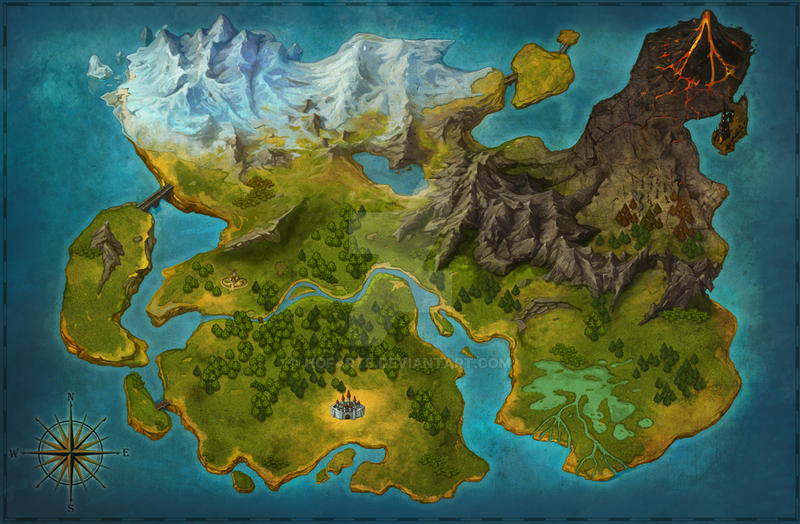 Map by Hofarts on DeviantArt