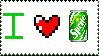 'I love Sprite' Stamp