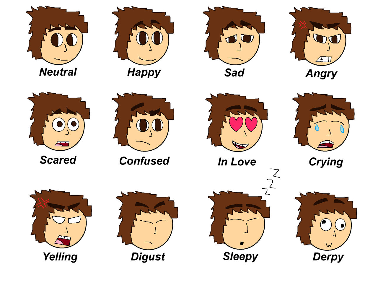 Emotion Concept Art by STVA2K7 on DeviantArt