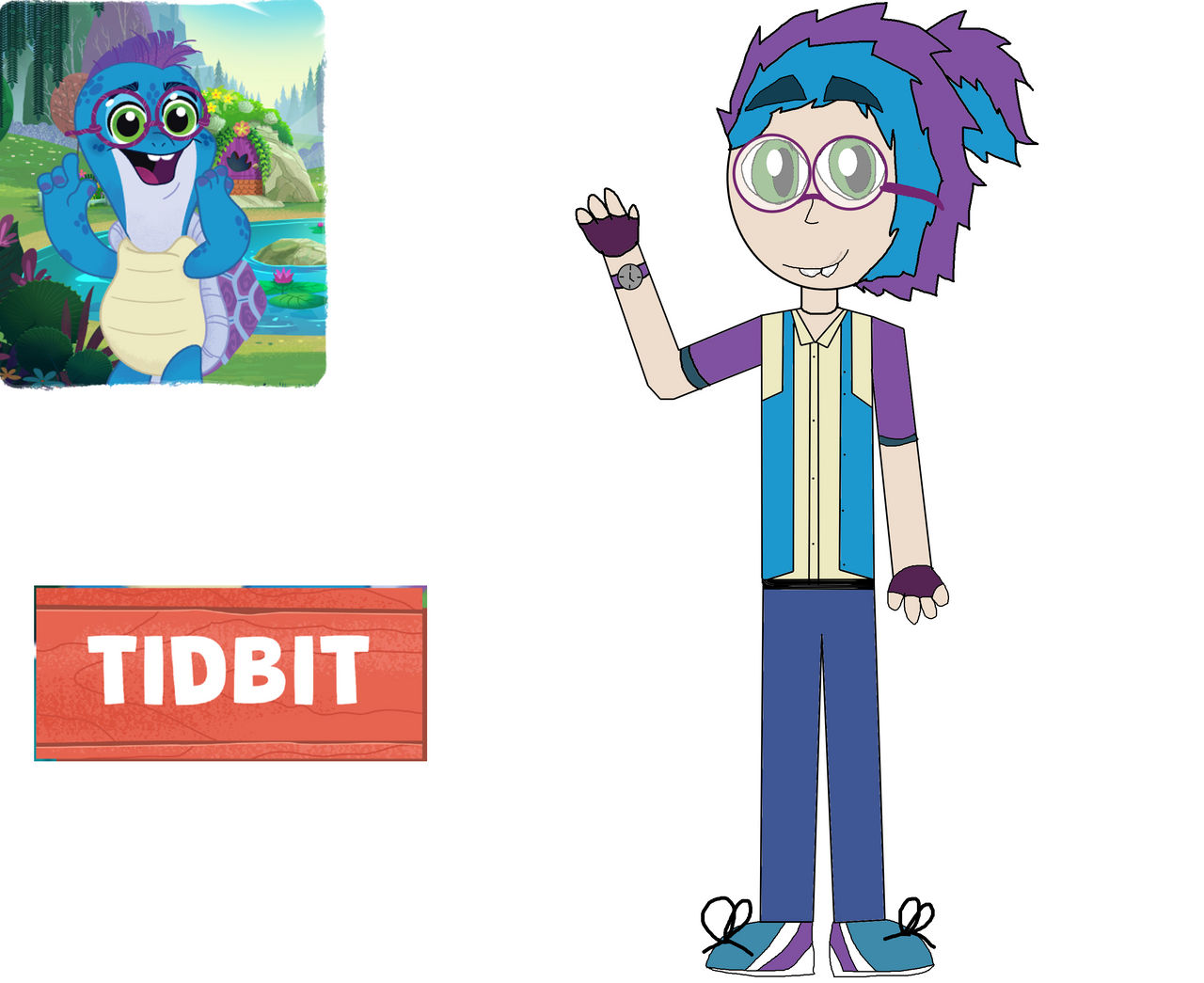 Timbit Characters Tidbit as a human by STVA2K7 on DeviantArt