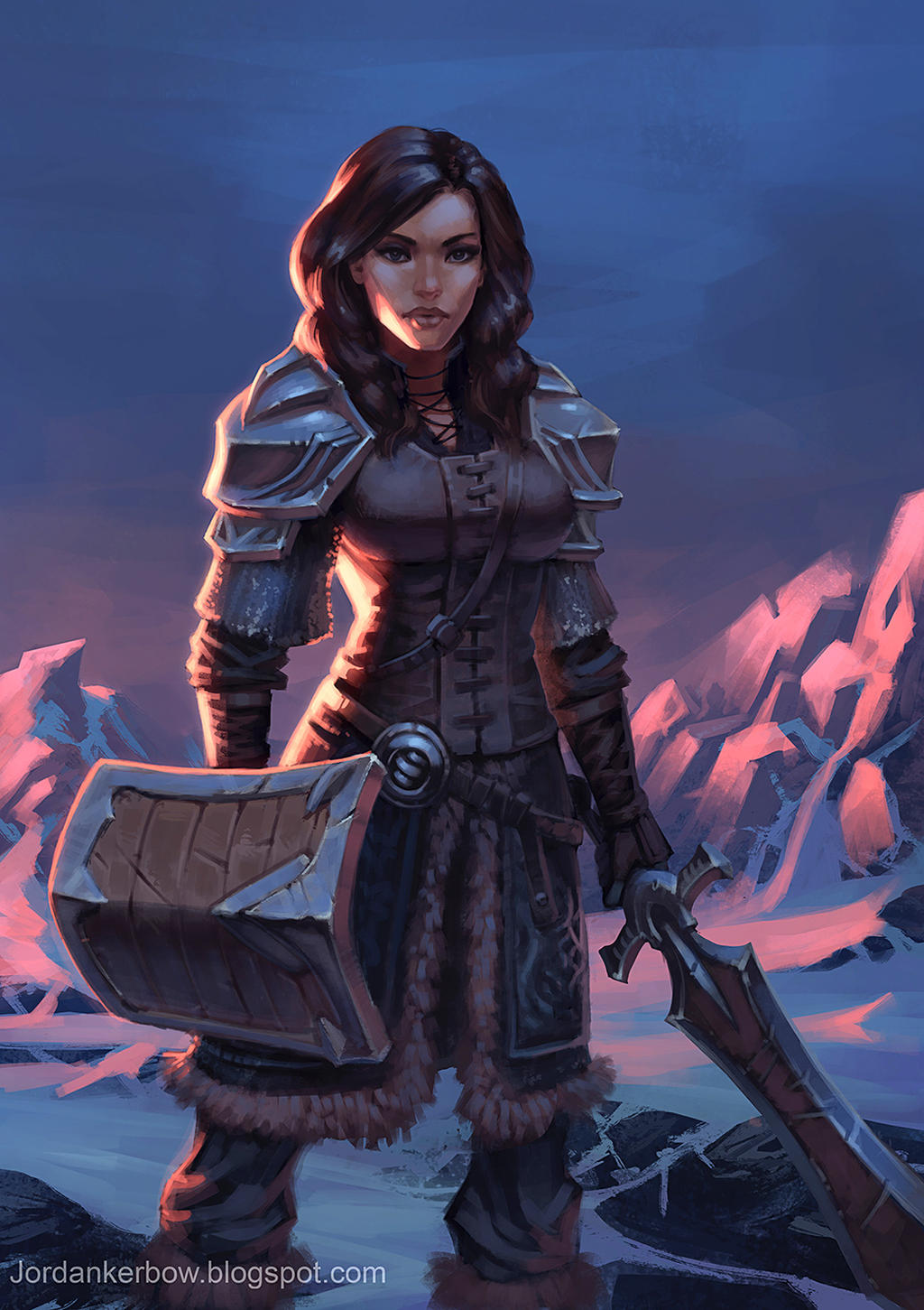 Female Winter Warrior