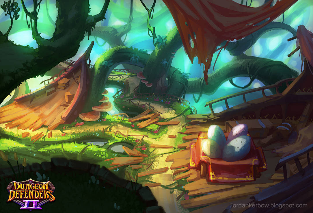 DD2- Liferoot Forest by JordanKerbow on DeviantArt