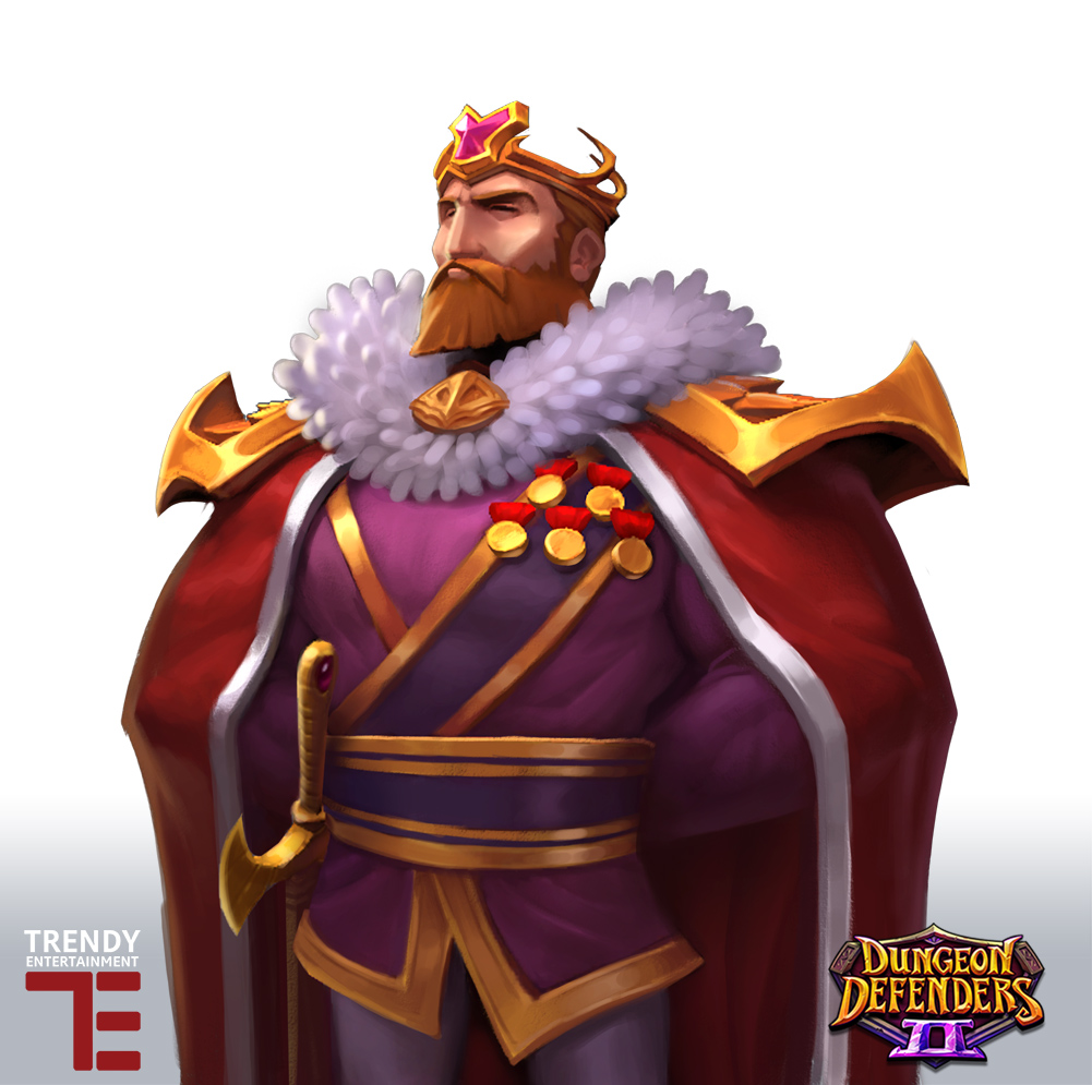 Dungeon Defenders II King