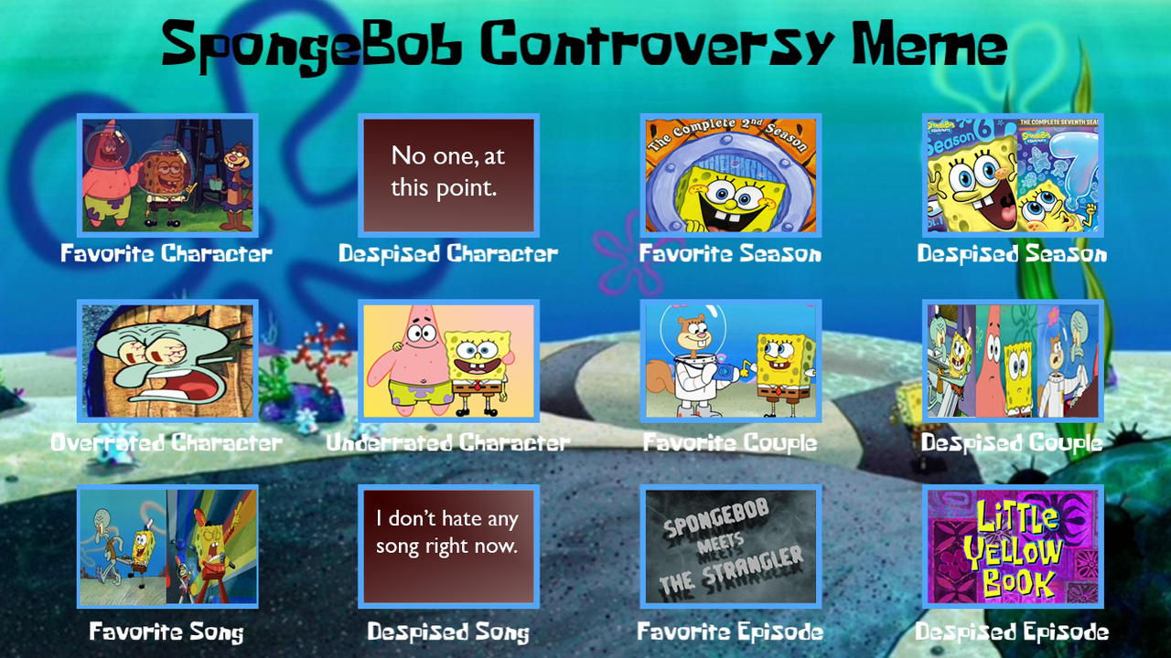 Spongebob Controversy Meme by BobClampettFan164 by BobClampettFan164 on.