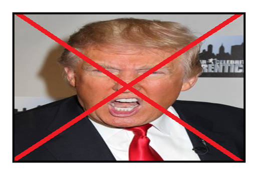 Anti Donald Trump Stamp