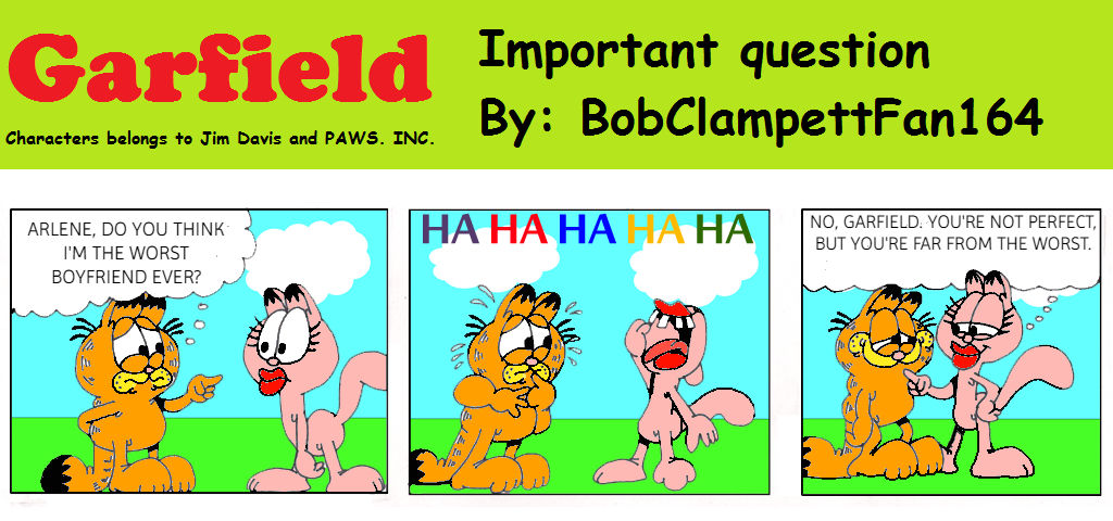 Garfield Question Garfield Comic BCF164- Important question by BobClampettFan164 on ...