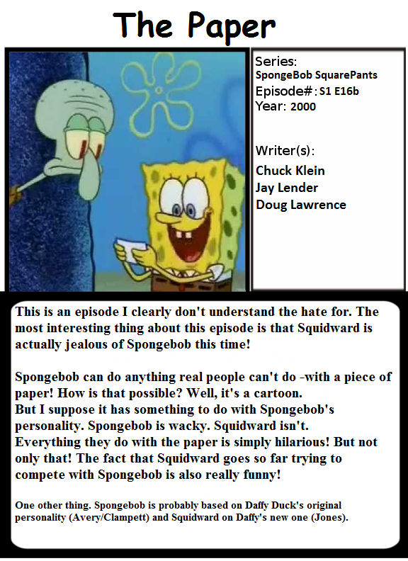 Funimation Paper Admirable Animations #10 -The Paper by BobClampettFan164 on DeviantArt