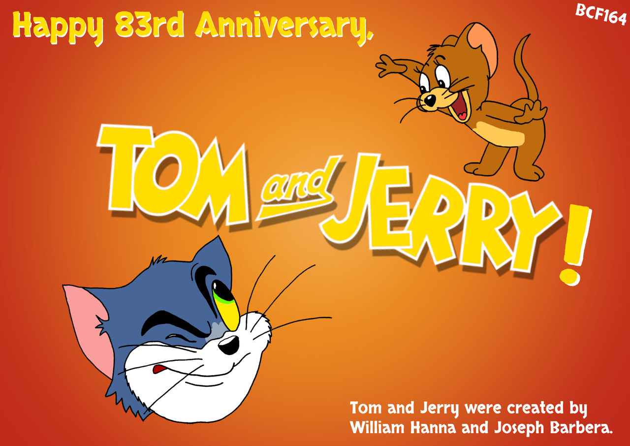 Tom and Jerry 83rd Anniversary Logo - BCF164 by BobClampettFan164 on ...