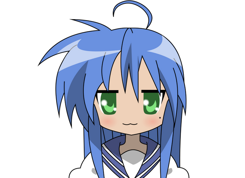 Konata - Lucky Star by razorsharpfang
