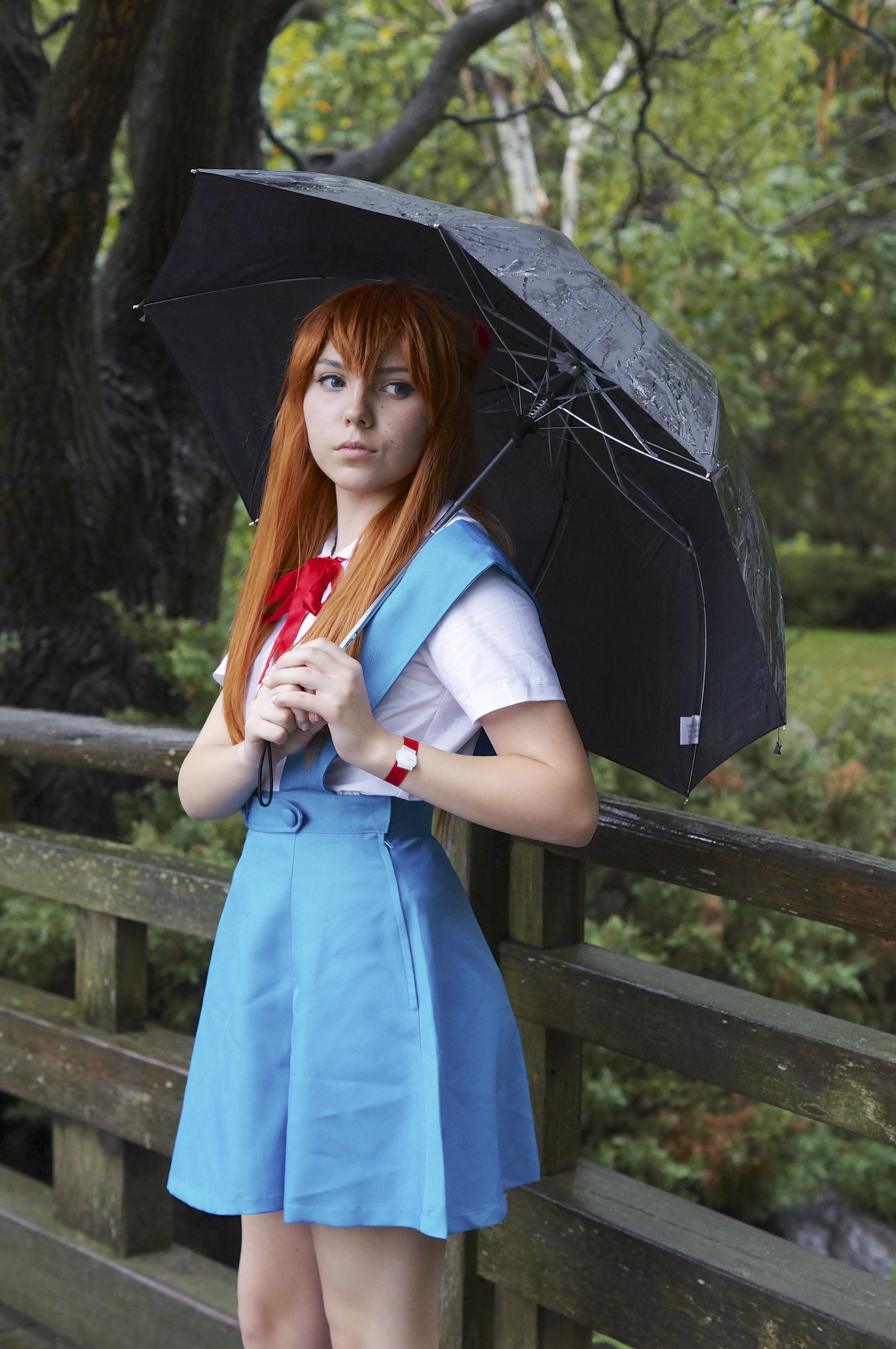 Asuka in the rain 2