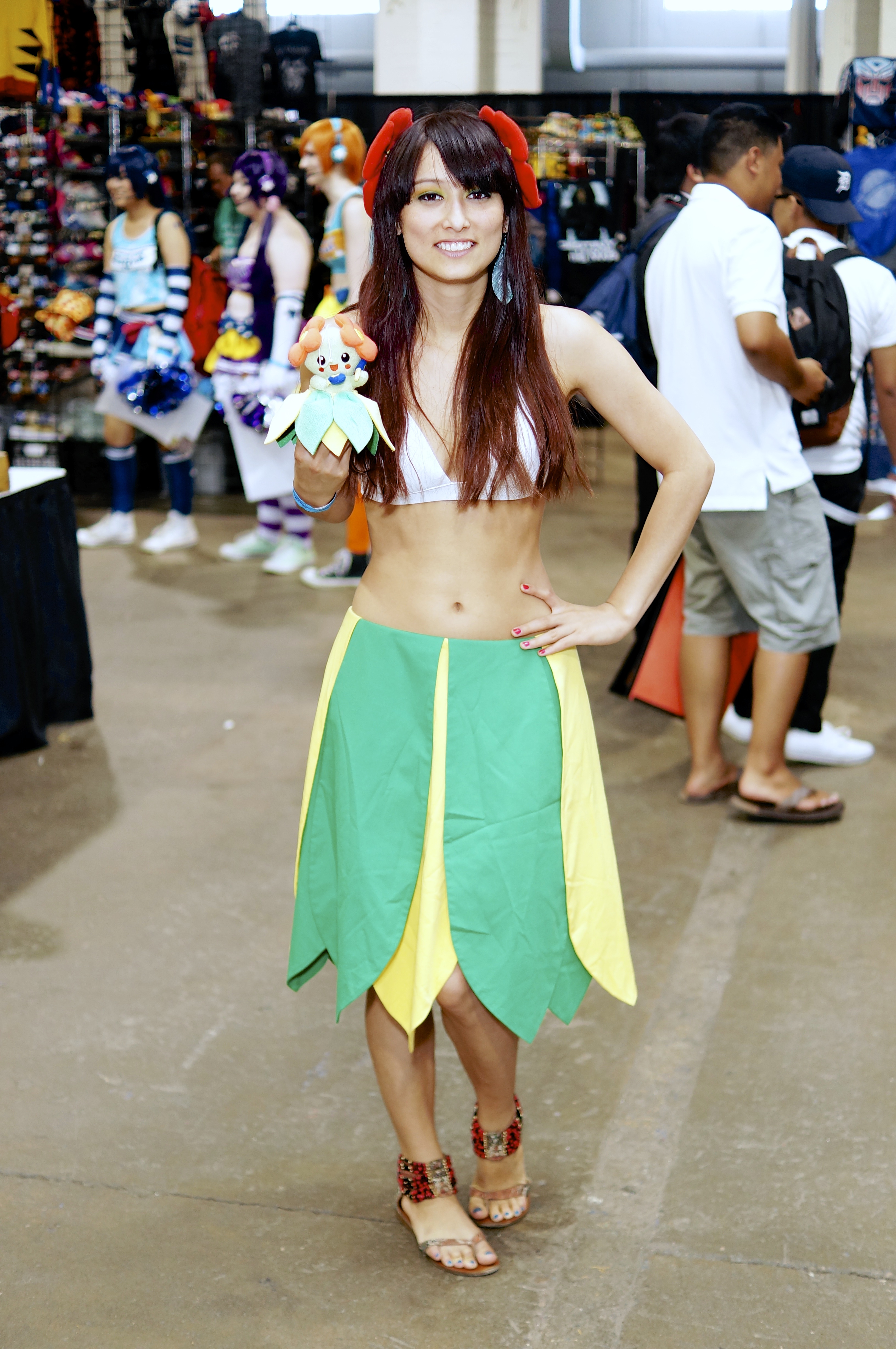 Bellossom Gijinka at Unplugged Expo 2015