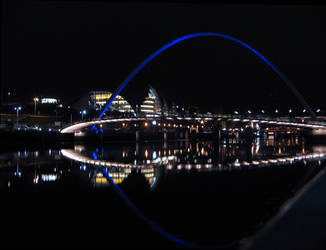 Millenium Bridge at Night