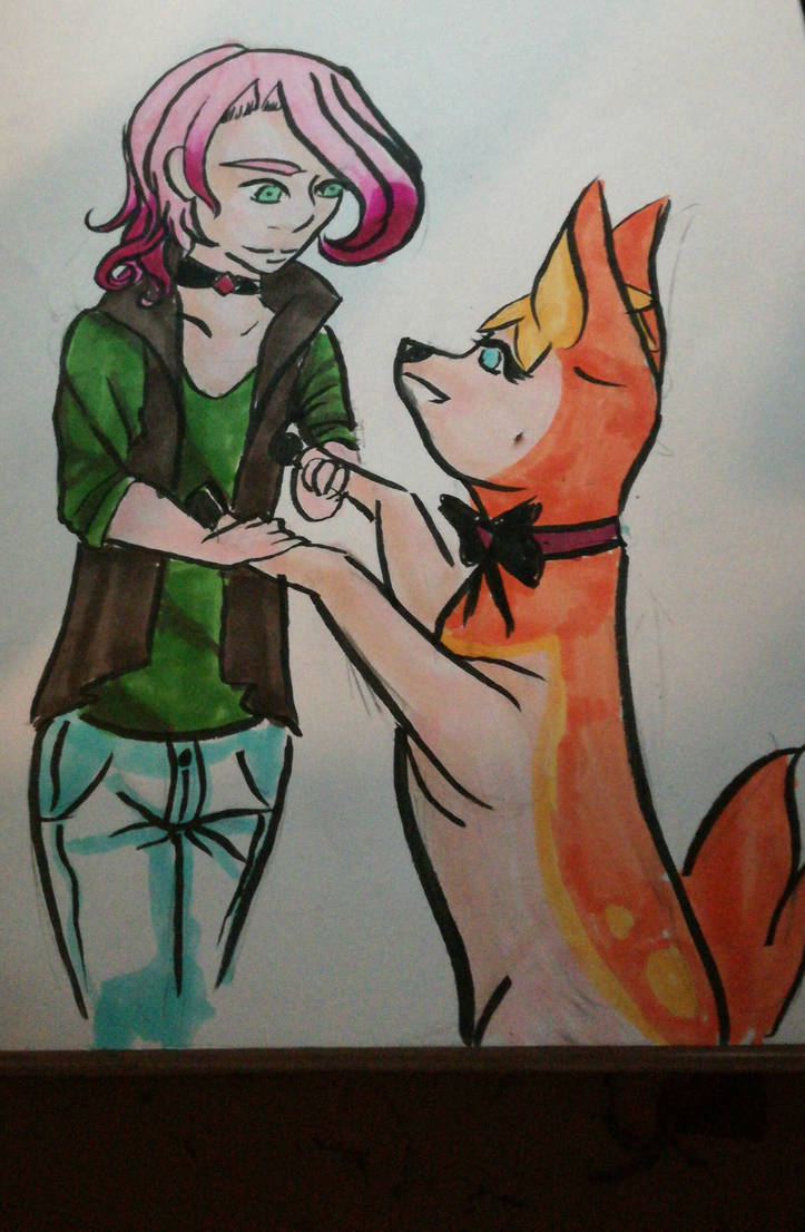 jerry holding lina up by TheQueenOfGiggles on DeviantArt