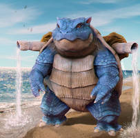 Realistic Blastoise!!!