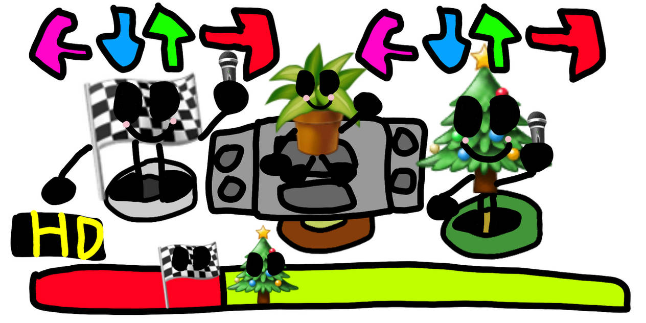 FNF:Tree VS Flag(Mod) by sejawx on DeviantArt