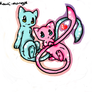 mew and shiny mew