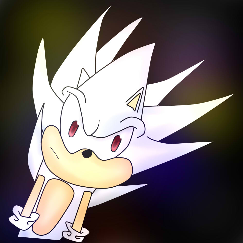 Hyper Sonic by Lustree on DeviantArt