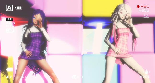 {MMD+DLS} MAIKA +MERLI - BAZOOKA! [FREEPICDL] #526