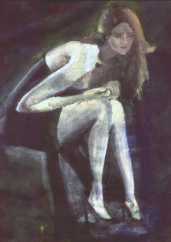 girl sitting