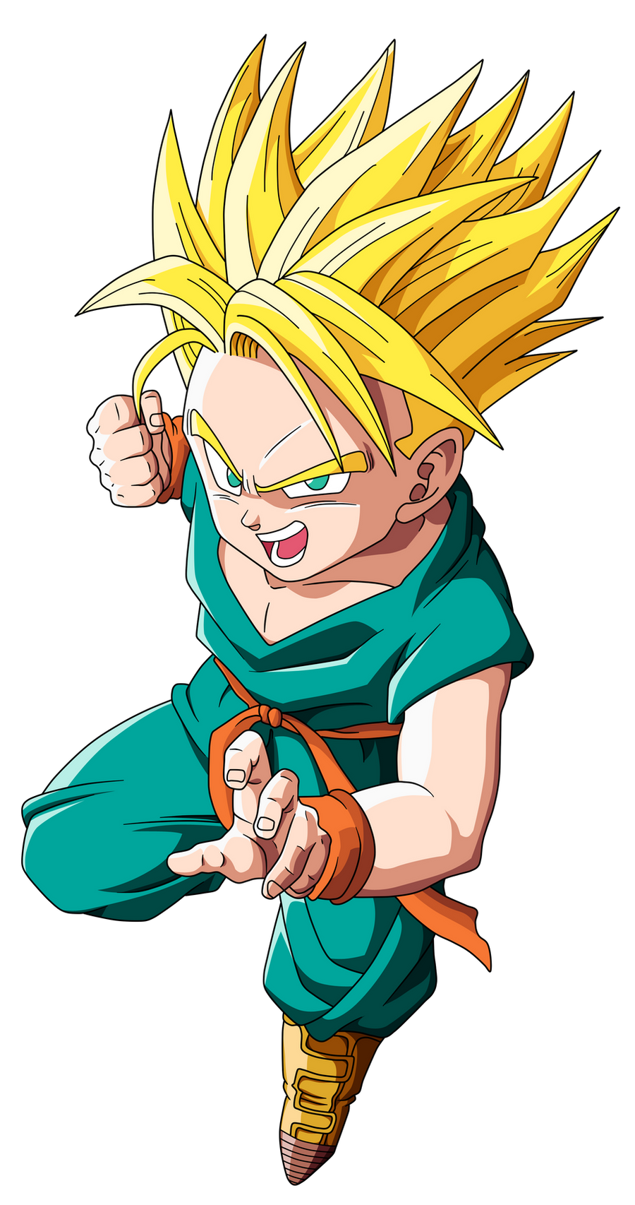 Kid Trunks SSJ by EmiyanSaiyan on DeviantArt