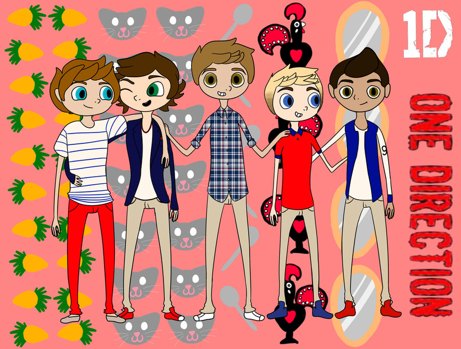 One Direction Deviantart Request: One Direction by lexiecami on DeviantArt