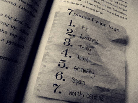 7 places I want to go