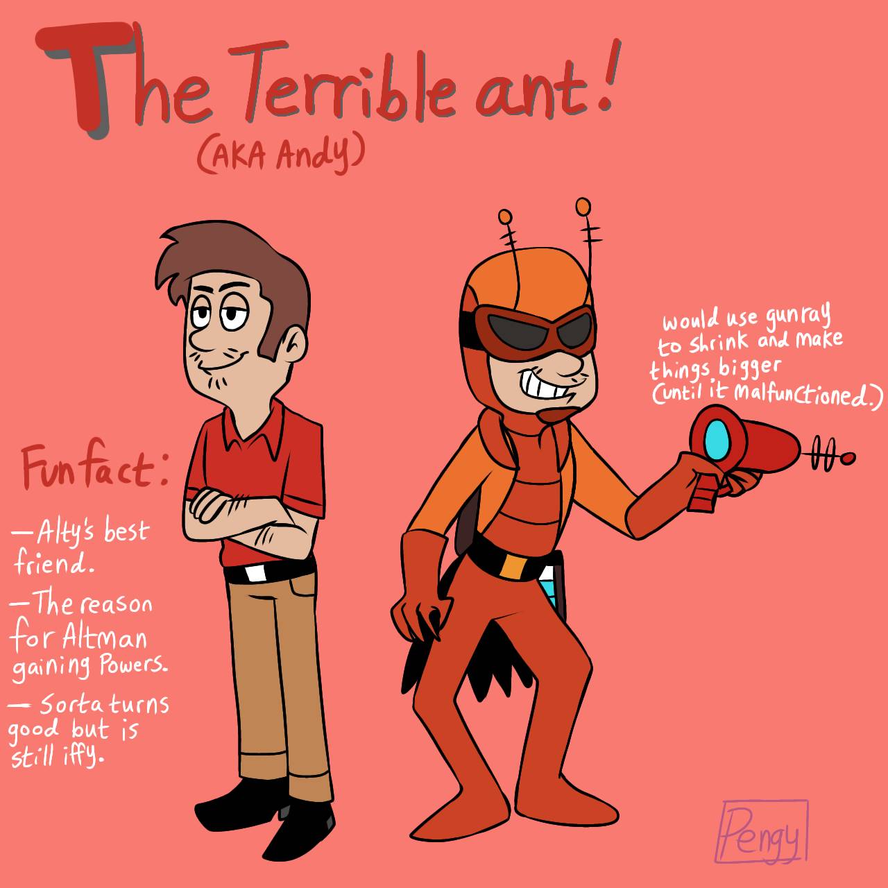 Ant Deviantart The Terrible Ant! by Impossiblepengyman on DeviantArt