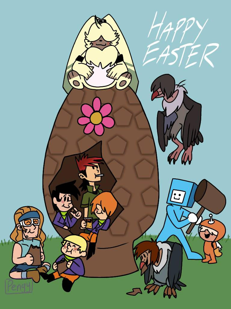 Happy Easter by Impossiblepengyman on DeviantArt
