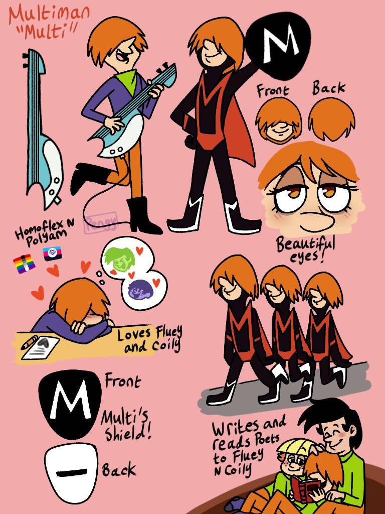 Multiman character study doodles by Impossiblepengyman on DeviantArt