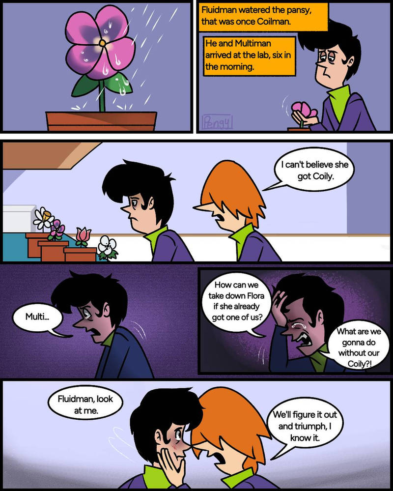 Flora Invisible Man The Impossibles in: Primadonna Flora (Page 55) by Impossiblepengyman on ...