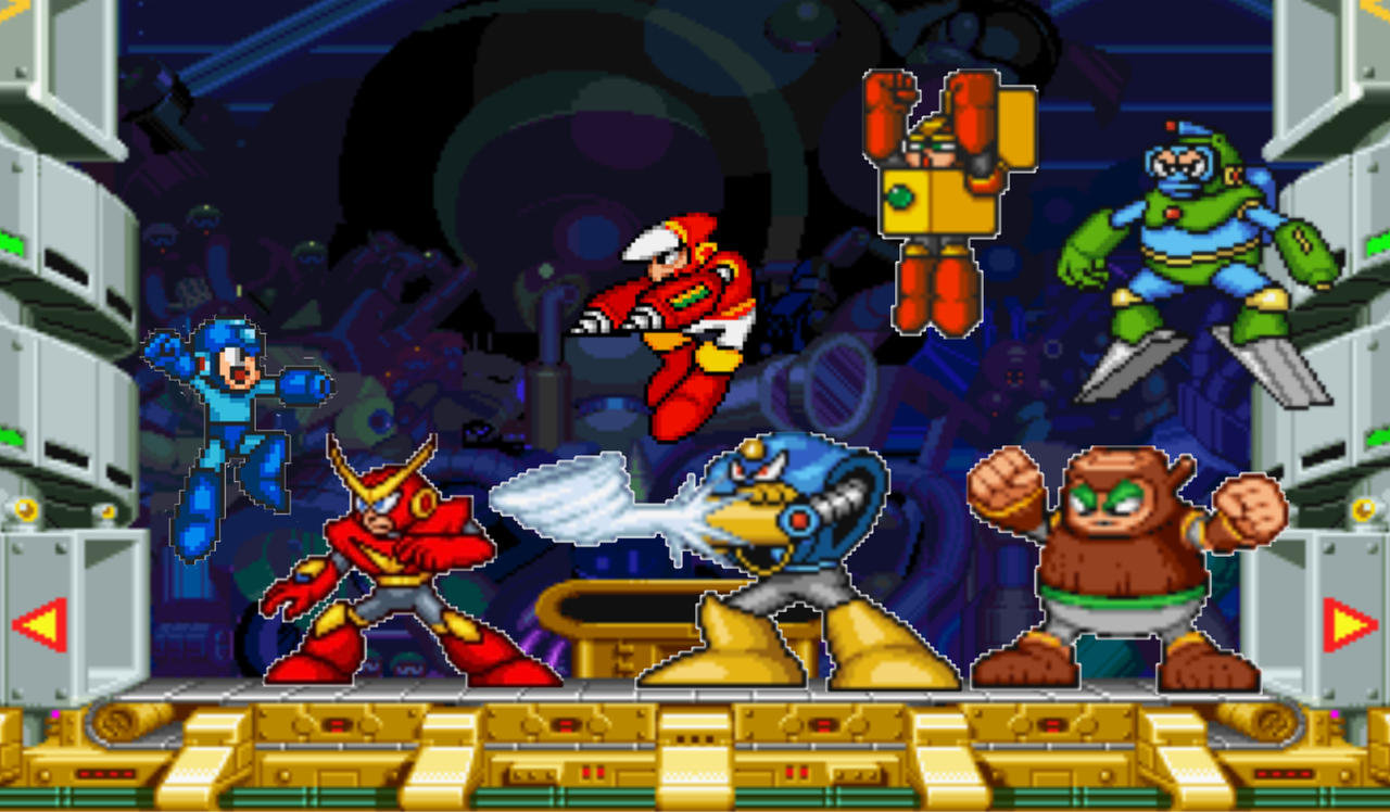 Nintendo Man Mega Man 2 SNES. by MrJorgeA902 on DeviantArt