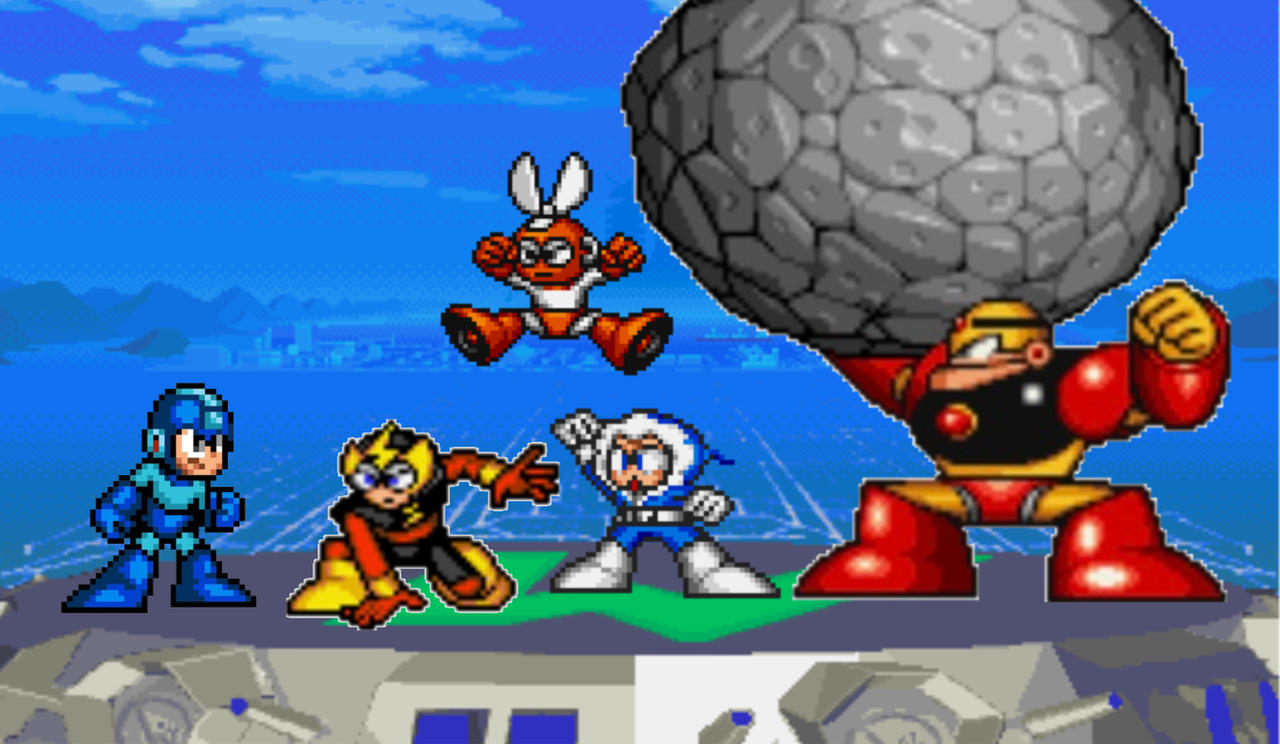 Nintendo Man Mega Man 1 SNES. by MrJorgeA902 on DeviantArt