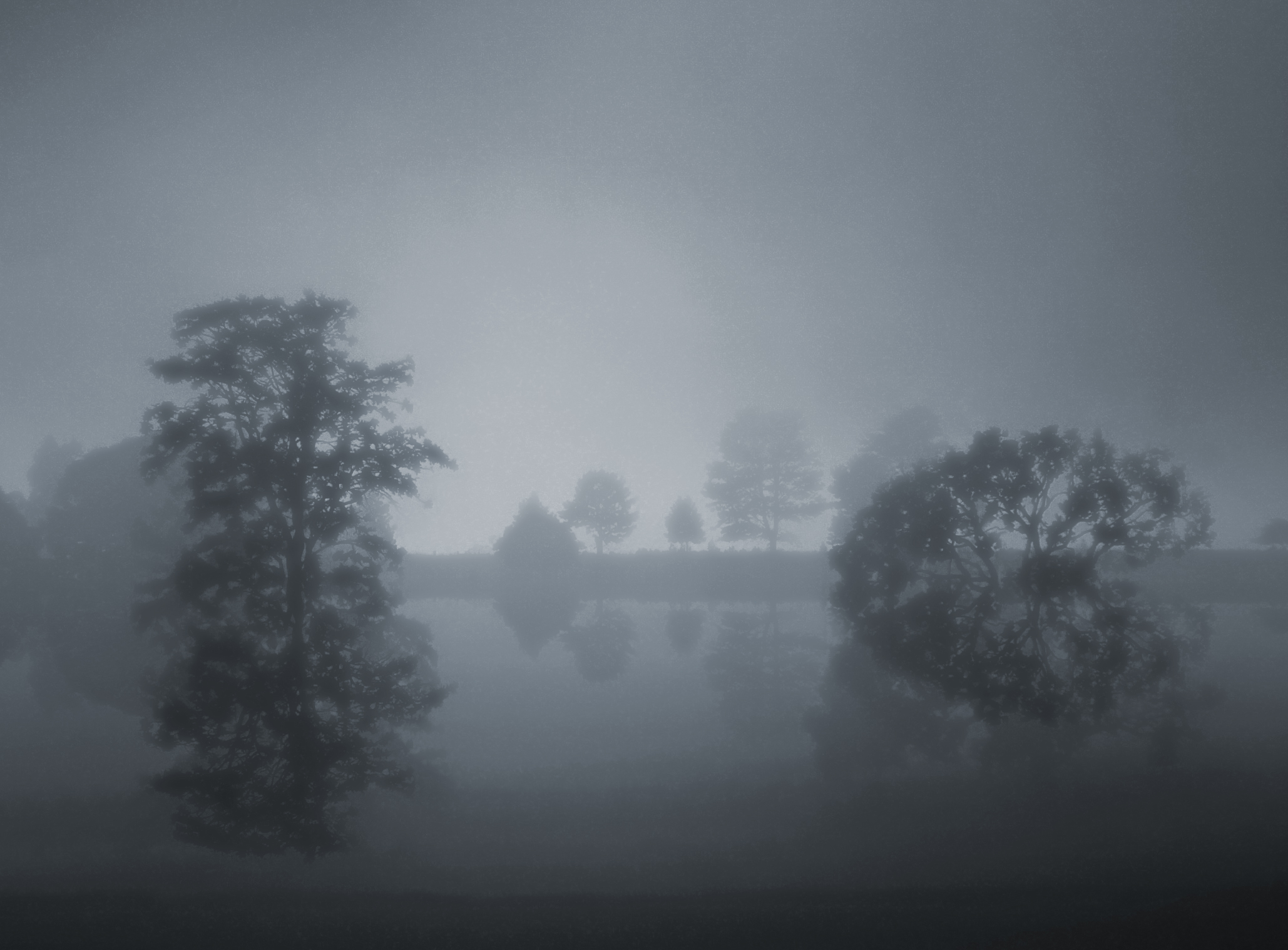 Fog Lake III by BBs-Brushes