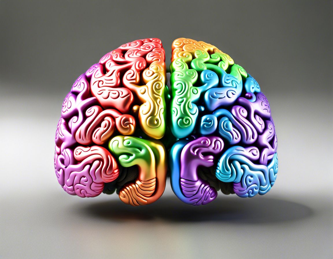 Rainbow brain by tuxfluff on DeviantArt