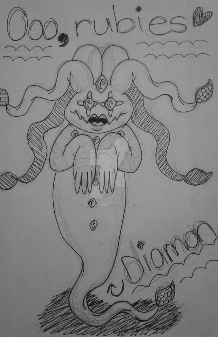 Digifake sketch: Diamon by voltron0effect on DeviantArt