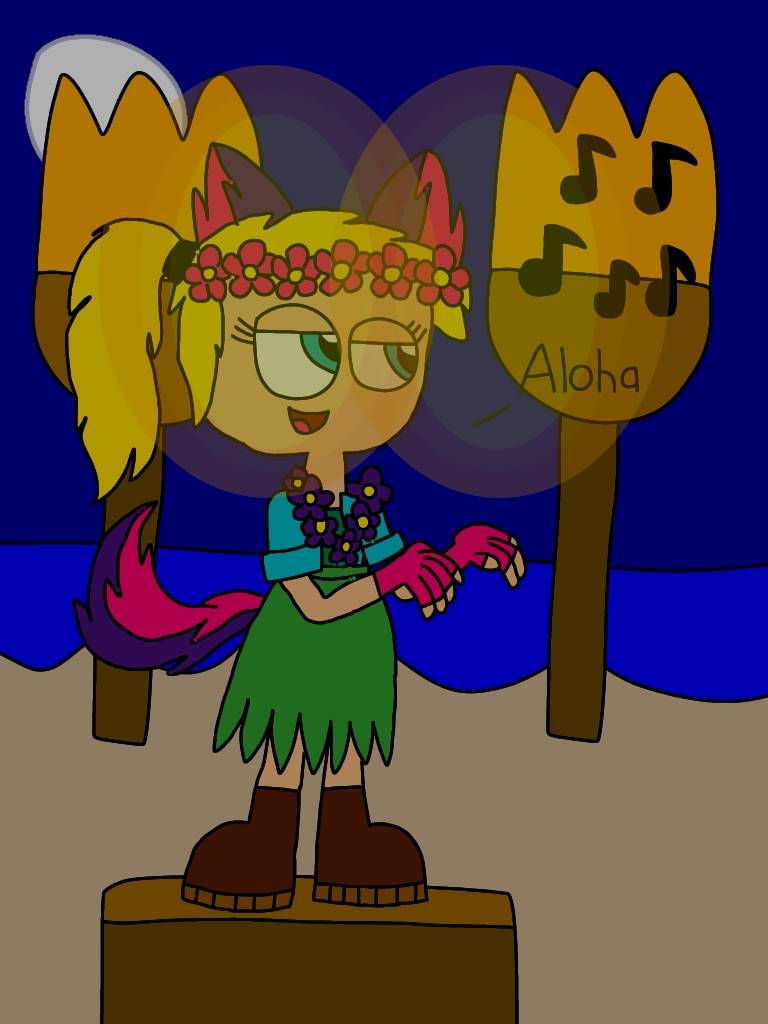 Sydney Doing The Hula (Remake) by CyAndreaJune272010 on DeviantArt