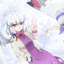 Touhou: Sagume Kishin and Seija Kijin - wallpaper